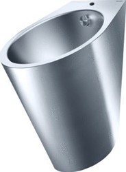 DELABIE FINO WANDURINOIR RVS 304 MAT GEPOLIJST WATERTOEVOER LANGS BOVEN 135110