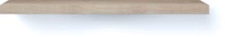 LOOOX WOODEN BASE SHELF DECO 140 CM OLD GREY ONDERBLAD OPHANGING GEBORSTELD RVS WBONDER140RVS