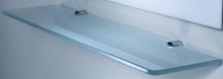 RAMINEX PLANCHET RECHTHOEKIG MODEL AAN EEN ZIJDE ZUUR LICHT GEMATTEERD DOORSCHIJNEND GLAS HOEKEN AFGEKANT LXBXD 1200X150X8 MM 630147