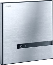 DELABIE TEMPOMATIC CONNECT ELEKTRONISCHE INBOUWKRAAN MET DUBBELE BEDIENING VOOR DIRECTE SPOELING SET 2/2: SPOELSYSTEEM ZONDER RESERVOIR: DANKZIJ DIRECTE AANSLUITING OP HET WATERNET. 465000