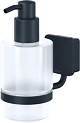 GEESA TOPAZ ZEEPDISPENSER WANDMODEL 200ML MAT ZWART 917916-06-A