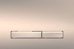 GEBERIT SIGMA 50 BEDIENINGSPLAAT DF FRONTBEDIEND 25X14,6CM ROOD GOUD 115.670.QB.2