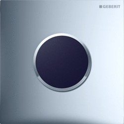 GEBERIT URINOIRSTUURSYSTEEM NETV.,TYPE 10 AFDEKPLAAT:MATCHR GLANSCHR 116.025.JQ.1