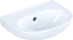VILLEROY & BOCH O.NOVO FONTEIN 360 X 275 X 145 MM WHITE ALPINE CERAMICPLUS MET OVERLOOP 434036R1
