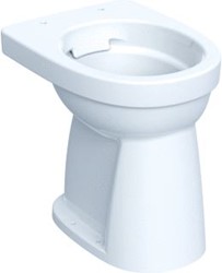 GEBERIT 300 COMFORT 93 CLOSETPOT STAAND VLAKSPOEL VERHOOGD RIMFREE 37X47X45CM AO WIT 501.983.00.1