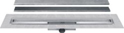 EASYDRAIN DRAIN COMPACT TAF 130 CM WATERSLOT 50 MM ENKEL ZERO / TEGEL EDCOMTAF130050
