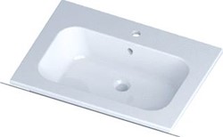 NOVELLINI QUBO WASTAFEL KERAMIEK 121 X 46 CM WIT L99L1927
