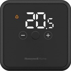 HONEYWELL HOME DTS4 DIGITALE RUIMTETHERMOSTAAT DRAADLOOS ZWART ENKEL RUIMTEBEDIENING DTS42BRFST22