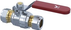 RAMINEX KOGELAFSLUITER RECHT S.28 NOMINALE DIAMETER AANSLUITING 1 DN 15 KIWA- 282519