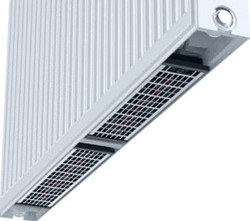 STELRAD COMPACT VENTO LAGETEMPERATUURRADIATOR MET VENTILATOR TYPE22 400X900 0110042209
