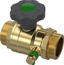 RAMINEX KOGELAFSLUITER RECHT S.28 PREMIUM PLUS NOMINALE DIAMETER AANSLUITING 1 DN 40 280254