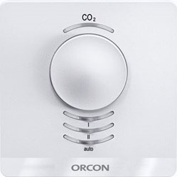 ORCON WTU CO2 OPNEMER 89X89X25MM OPBOUW 0-10V WIT  17700040