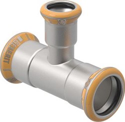 GEBERIT MAPRESS THERM VERLOOP T-STUK: D=54MM D1=28MM D2=54MM 41224
