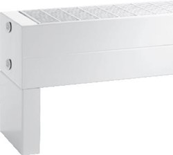 VASCO PRIMULA PLINTRADIATOR P2/180 0700X0140 ALUMINIUM-GRIJS JANUARI M302 AS:18 EXCL KOLOMVOETEN 265070014183200