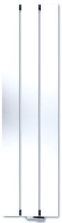 VASCO BEAMS DESIGNRADIATOR AS:MIDDENONDER 0660X2200 BRUIN JANUARI M304 258066220MB3500