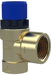 RAMINEX Veiligheidsventiel serie 2115  DN40  1 12" bin.dr. x 2" bin.dr.  10 bar  voor warmtapwatervoorraadtoestellen  max T +110 °C  TÜV  CE 420021