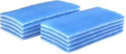 STIEBEL ELTRON VLAKLUCHTFILTER POLYESTER (BXHXD) 184X372X20MM 231330