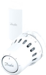 DANFOSS REACT THERMOSTAATKNOP MET VOELER OP AFSTAND 8-28°C WIT 015G3082