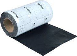 UBIFLEX FINIO LOODVERVANGER 300MM X 5M ZWART 0535203