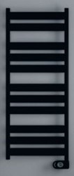 ZEHNDER ZETA ELEKTRISCHE DESIGNRADIATOR 950X500MM 400W MAT ZWART (RAL9205) ZETBE-095-050/MQ