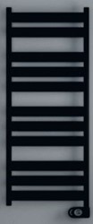ZEHNDER ZETA ELEKTRISCHE DESIGNRADIATOR 1600X600MM 750W MAT ZWART (RAL9205) ZETBE-160-060/MQ