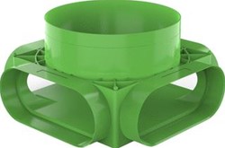 DUCO LUCHTVERDEELKAST BR 225MM 0000-4687