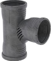 GEBERIT SILENT-PRO CARVE T-STUK 87.5GR 3XSTEEK D=110MM D1=50MM 393.546.14.1