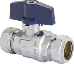 APOLLO KOGELAFSLUITER RECHT PB300T NOM. DIAM AANSL 1 3/4 (20) 0319066