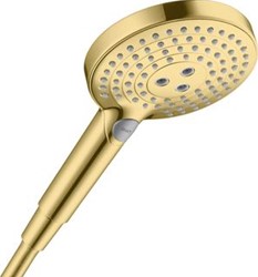 HANSGROHE RAINDANCE SELECT S 120 HANDDOUCHE POLISHED GOLD OPTIC 26530990