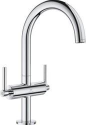 GROHE ATRIO NEW CLASSIC 1-GATS WASTAFELMENGKRAAN L-SIZE MET PUSH OPEN MET HEFBOOMGREPEN VOORSPRONG 16.6CM CHROOM 21145000