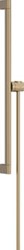 HANSGROHE UNICA GLIJSTANG S PURO 65 CM MET EASY SLIDE SCHUIFSTUK EN ISIFLEX DOUCHESLANG 160 CM BRUSHED BRONZE 24402140