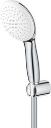 GROHE TEMPESTA BADSET MET HANDDOUCHE 11CM MET 2 STRAALSOORTEN MET VASTE HANDDOUCHEHOUDER + DOUCHESLANG 150CM CHROOM 2780330E