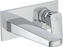 IDEAL STANDARD INBOUWMENGKRAAN AFBOUWDEEL CERAPLAN CHROOM VOORSPRONG UITLOOP 166MM BD244AA