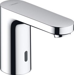 HANSGROHE VERNIS ELEKTRONISCHE WASTAFELKRAAN GEMENGD WATER EN NETSTROOM CHROOM 71501000
