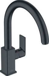 HANSGROHE VERNIS SHAPE M35 KEUKENMENGKRAAN MET DRAAIBARE UITLOOP UITLOOP MAT ZWART 71871670