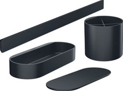 HANSGROHE WALLSTORIS BUNDELSETSET BADKAMER MAT ZWART 27968670