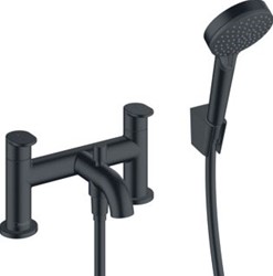 HANSGROHE VERNIS 2-GATS BADRAND BAD/DOUCHE MENGKRAAN MAT ZWART 71461670