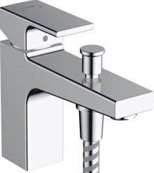 HANSGROHE VERNIS SHAPE MONOTROU BAD-EN DOUCHEMENGKRAAN MET 2 FLOW RATES CHROOM 71464000
