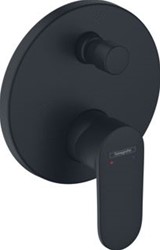HANSGROHE VERNIS BLEND EENGREEPS INBOUW BADMENGKRAAN MAT ZWART 71466670