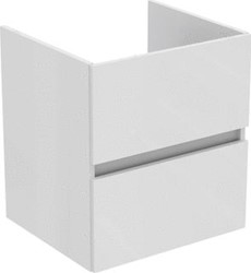 IDEAL STANDARD TIEMPO WASTAFELMEUBEL 500X440X550MM MET 2 LADEN SC GREEPLOOS GL WIT R0256WG