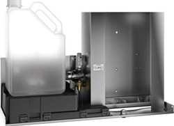 DELABIE MODULE MET 3 FUNCTIES VOOR INSTALLATIE ACHTER SPIEGEL ELEKTRONISCHE KRAAN, ZEEPVERDELER EN HANDDOEKVERDELER 510205I