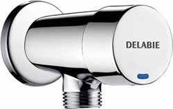 DELABIE MECH URINOIRSPOELER CHROOM UITV WANDOPBOUW BED HAND 703800
