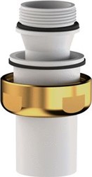 DELABIE CLOSETAANSLUITSTUK RECHT 7618TUBE