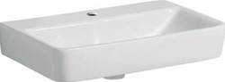 GEBERIT RENOVA COMPACT WASTAFEL 60CM MET KRAANGAT ZONDER OVERLOOP 502.999.00.1