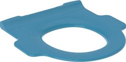 GEBERIT BAMBINI WC-ZITRING MET STEUNGREPEN TOP-FIX BLAUW 502.971.SX.1