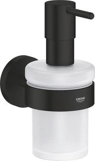GROHE START ZEEPDISPENSER MET HOUDER MATTE BLACK 411952430