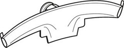GEBERIT SPOELVERDELER TYPE SP05 VOOR WC 595125000