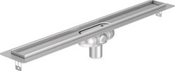 ACO SHOWERDRAIN C RVS DOUCHEGOOT 885 MM ONDERUITLOOP 25 MM WATERSLOT MET VLOERFLENS INBOUWDIEPTE 55 MM 9010.88.52