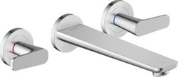 AXOR CITTERIO C 3-GATS INBOUW BADKRAAN WANDMONTAGE POLISHED GOLD OPTIC 49482990