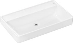 HANSGROHE XANUIA Q WASTAFEL 800/480 ZONDER KRAANGAT ZONDER OVERLOOP SMARTCLEAN WIT 61139450